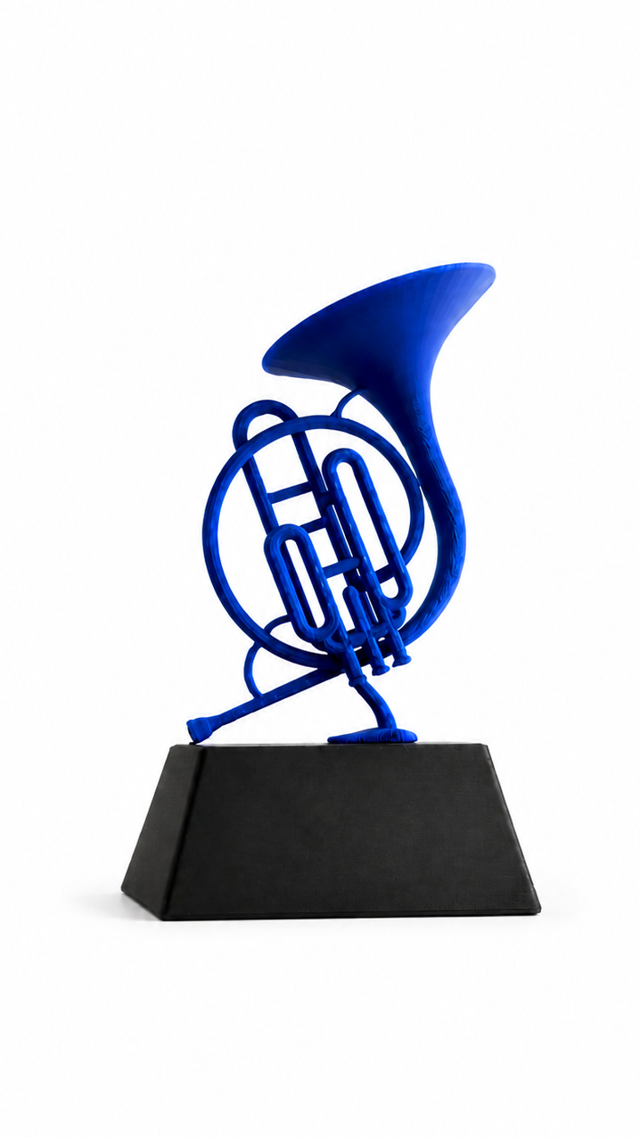 How I Met Your Mother - Blue French Horn con Base