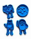 Adventure Time 4x Cookie Cutters