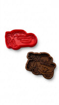 Disney Pixar - Cars - Lot de 2 emporte-pièces - Flash McQueen et Martin
