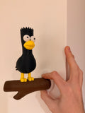 The Simpsons - Treehouse of Horror - Bart as the raven figure