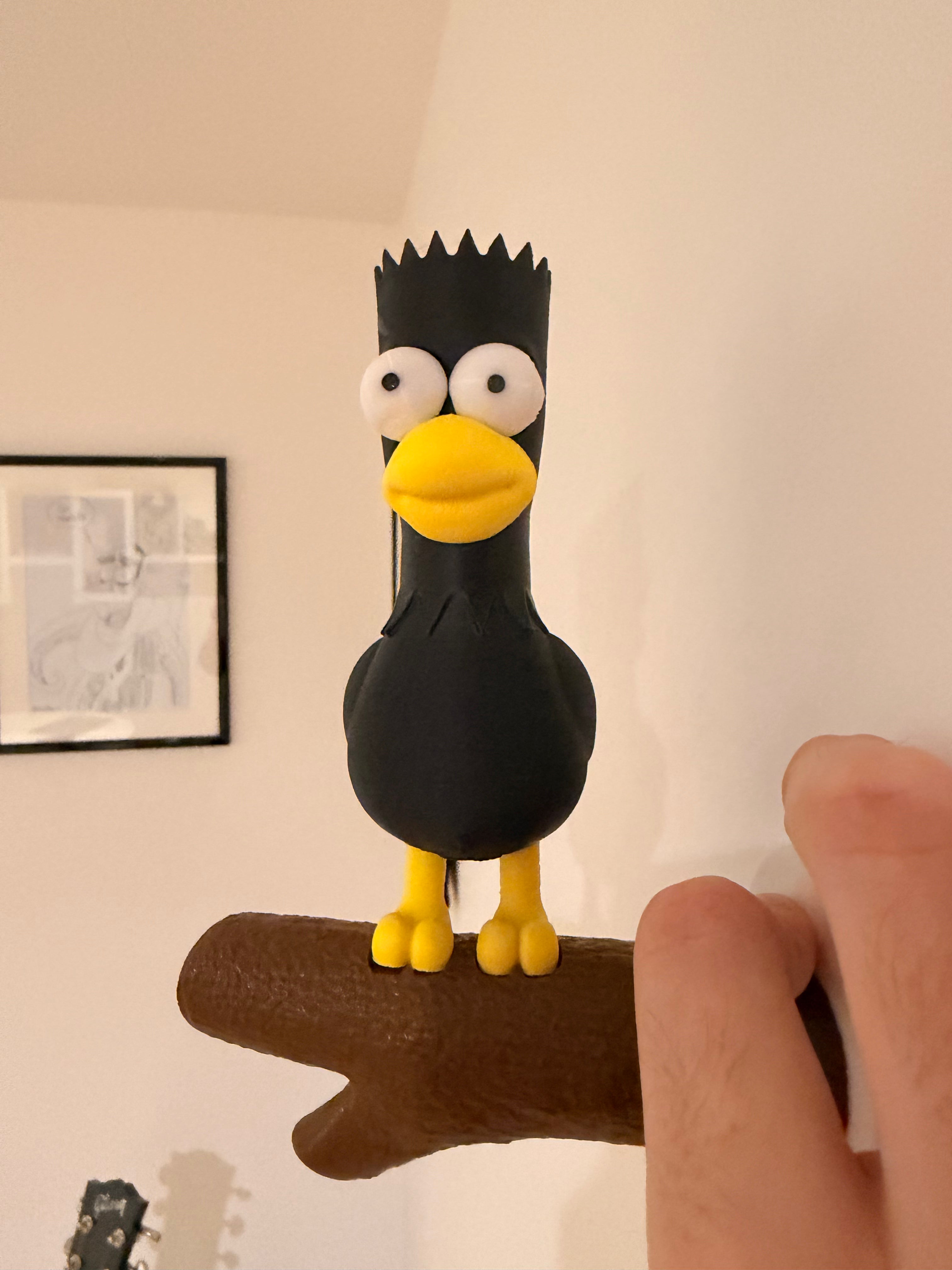 The Simpson - Cabane de l'horreur - Bart en corbeau