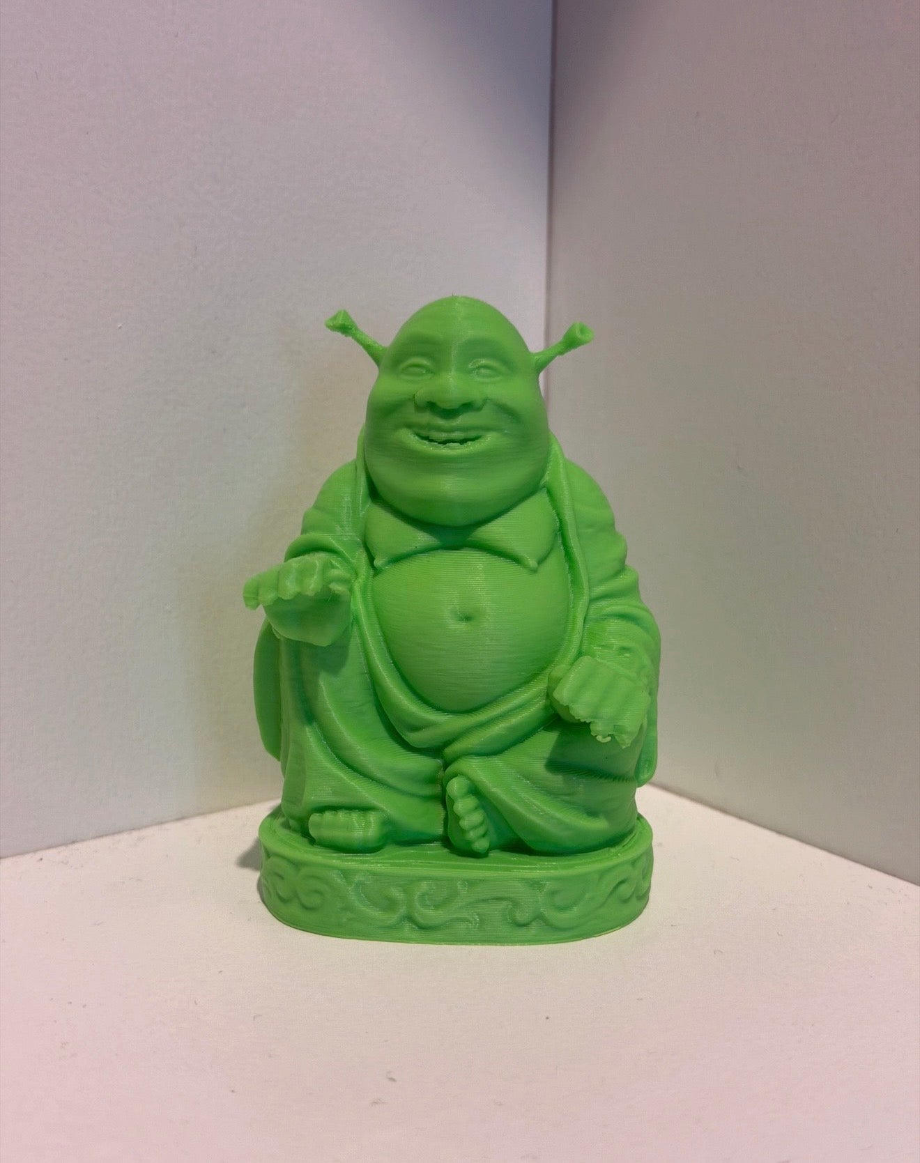 Statuette Bouddha Shrek Zen