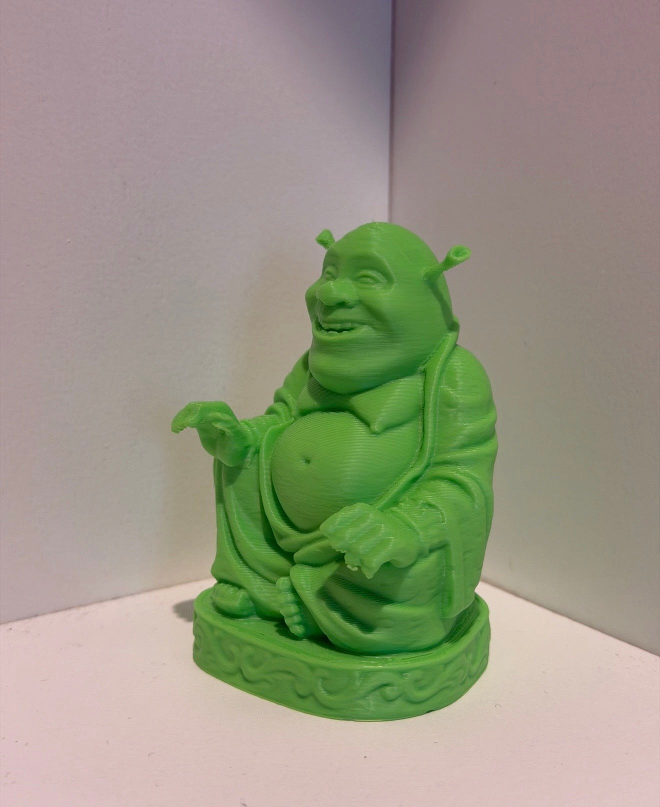 Statuette Bouddha Shrek Zen