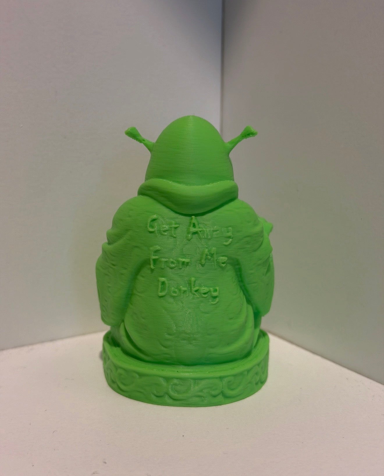 Statuette Bouddha Shrek Zen
