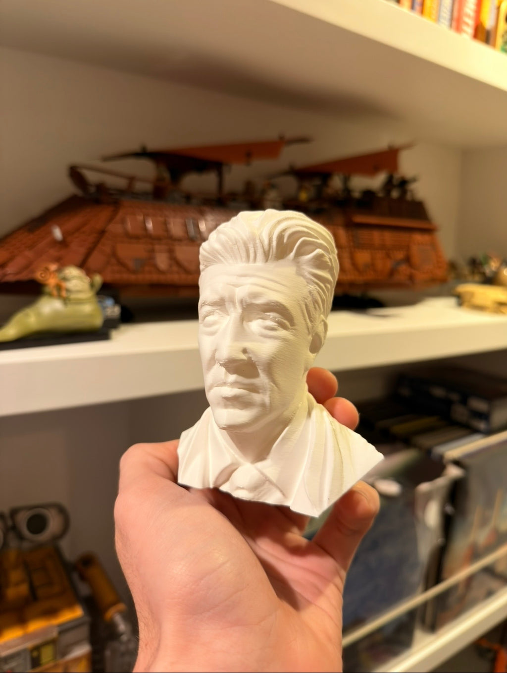 Busto David Lynch 12cm – Statuetta da Collezione - Regista Twin Peaks ed Eraserhead