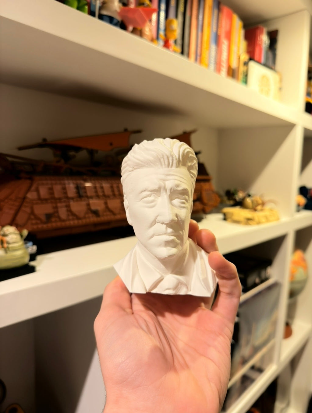 Busto David Lynch 12cm – Statuetta da Collezione - Regista Twin Peaks ed Eraserhead