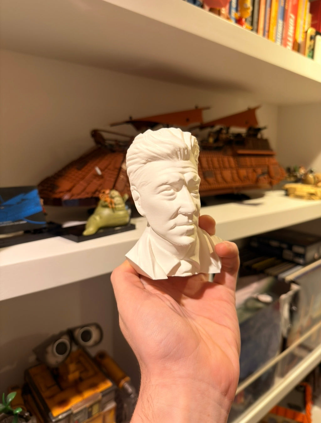 Busto David Lynch 12cm – Statuetta da Collezione - Regista Twin Peaks ed Eraserhead