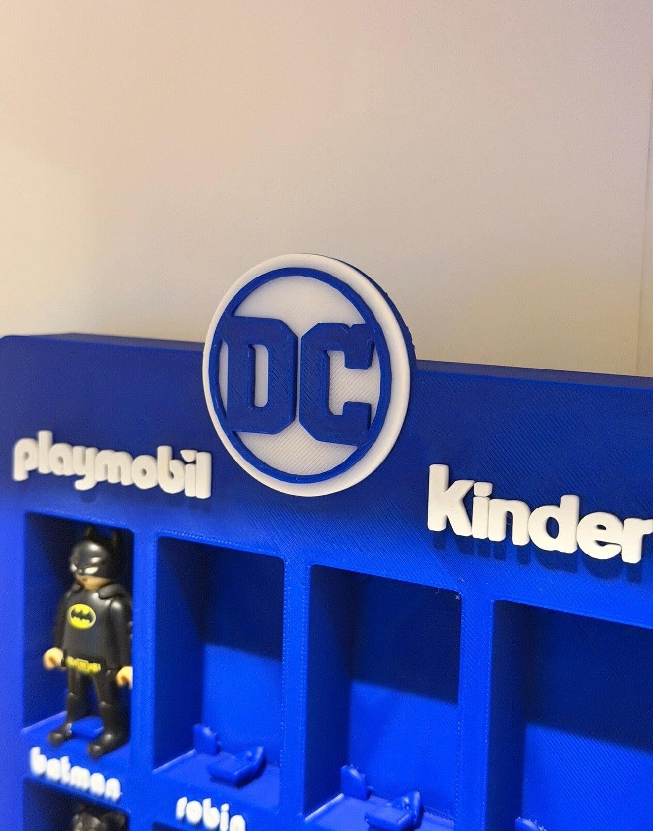 Kinder Playmobil DC Playmobil Batman/Joker Présentoir