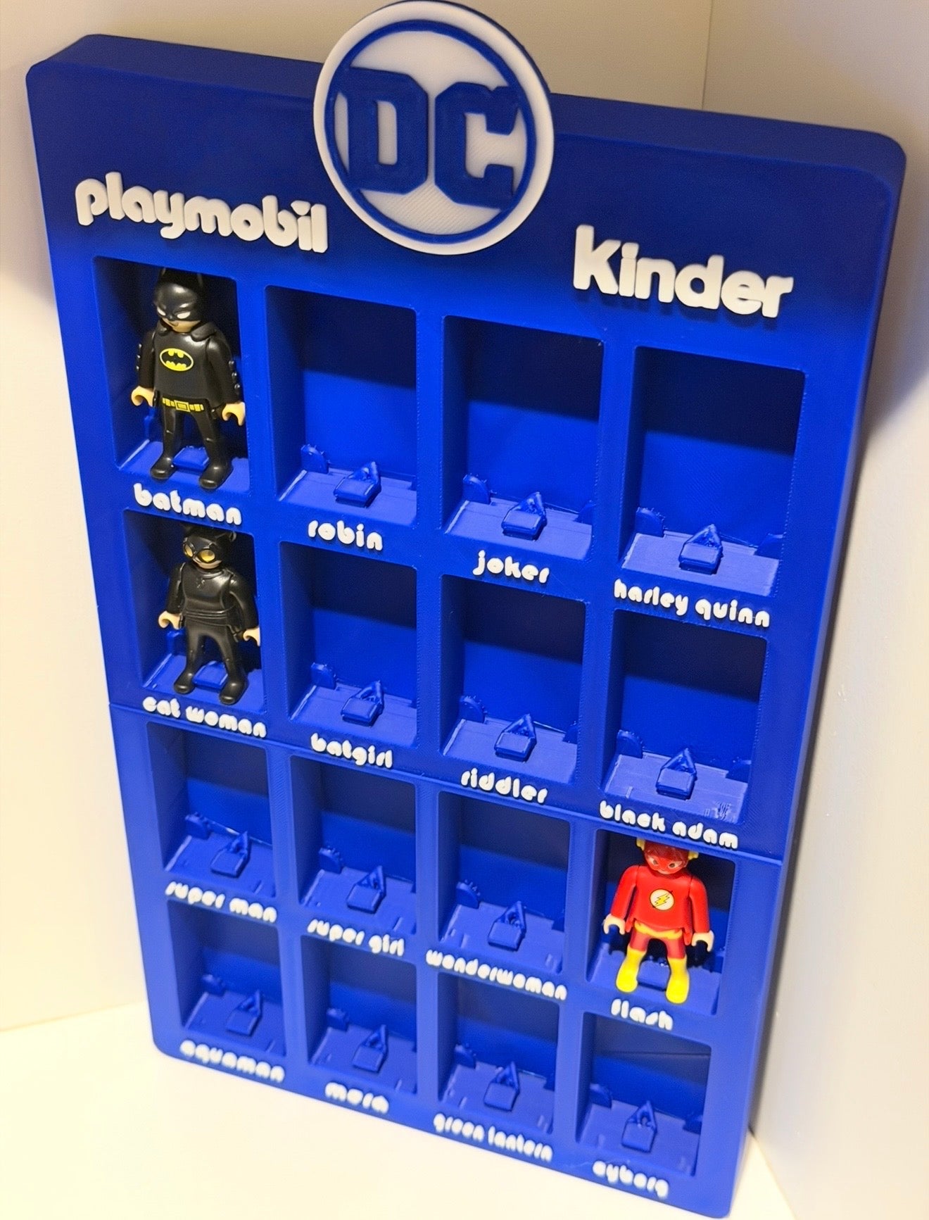 Kinder Playmobil DC Playmobil Batman/Joker Présentoir