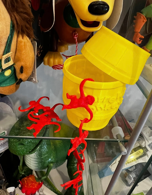 Disney Pixar - Toy Story - Baril de singes - 15 singes rouges inclus