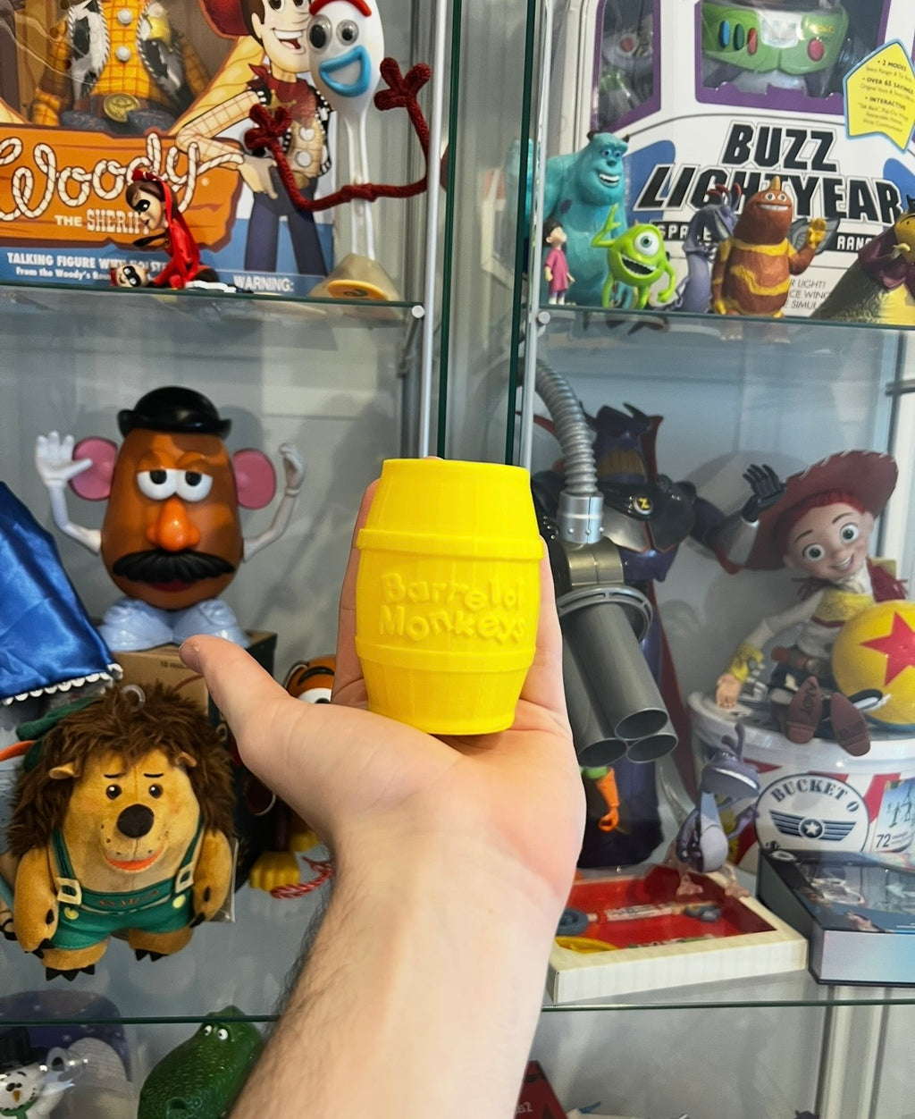 Disney Pixar - Toy Story - Barrel of Monkeys - 15 scimmie rosse incluse