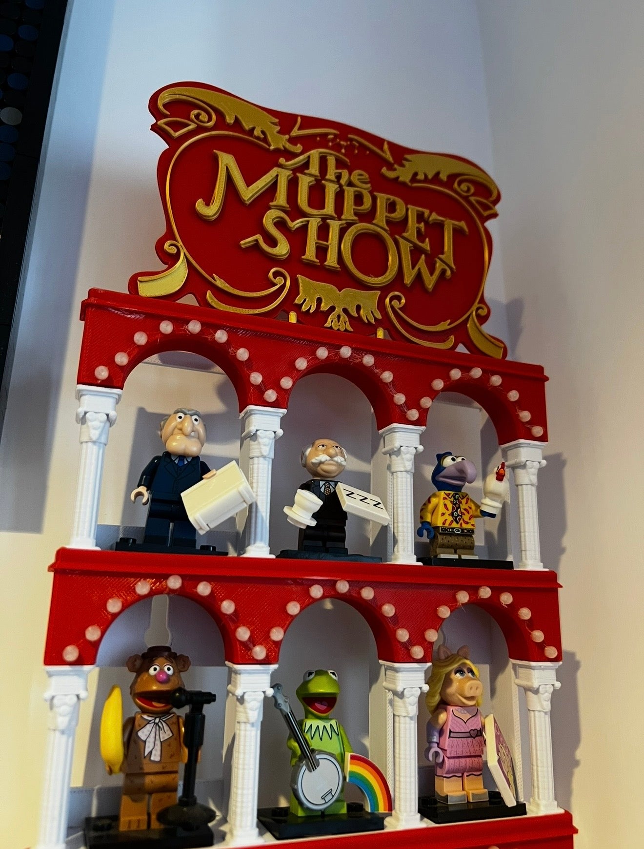 Présentoir pour figurines Lego The Muppet Show