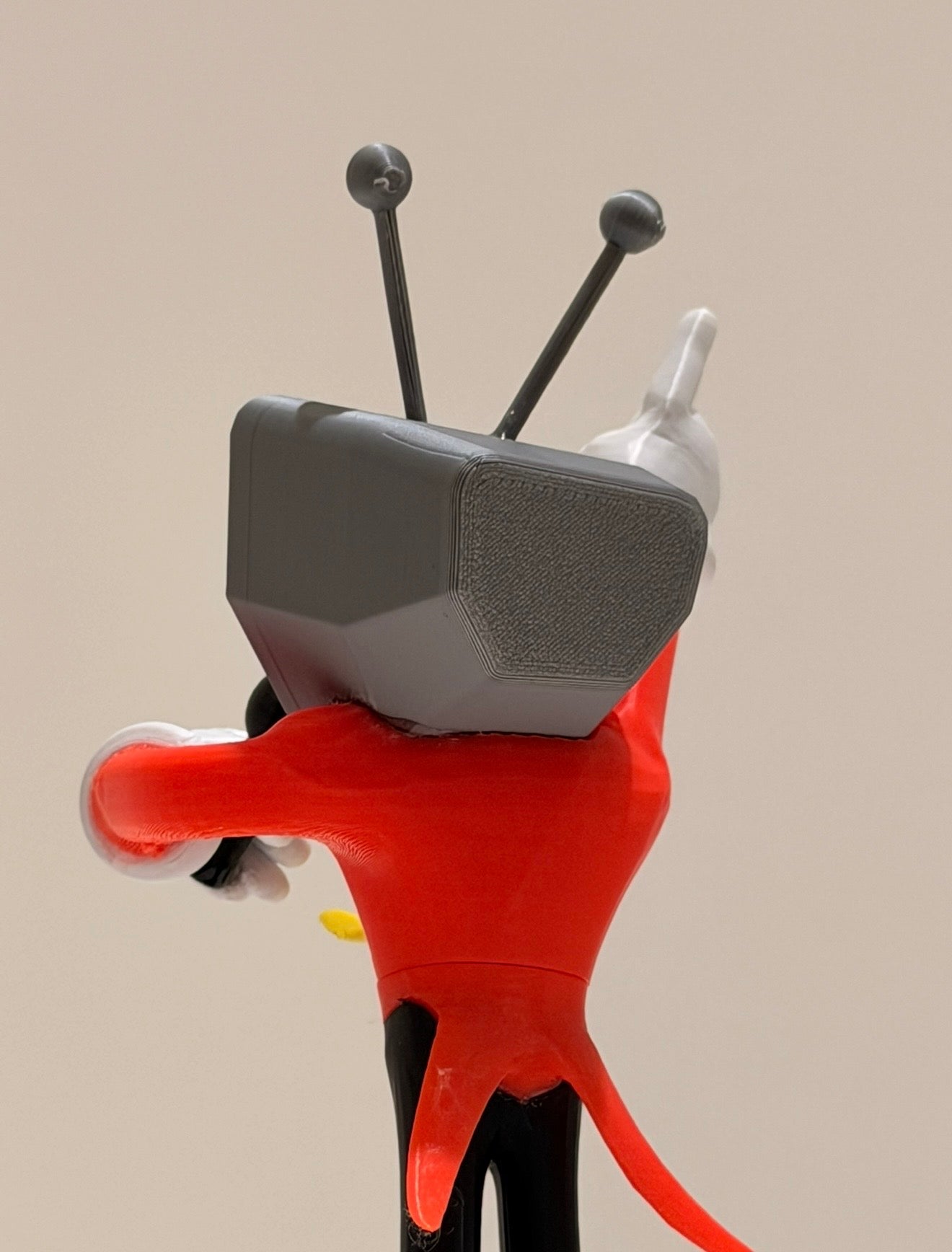 Figurine Tenna Deltarune – Personnage TV Robot avec Micro, Statue de Collection Gaming Décoration Geek