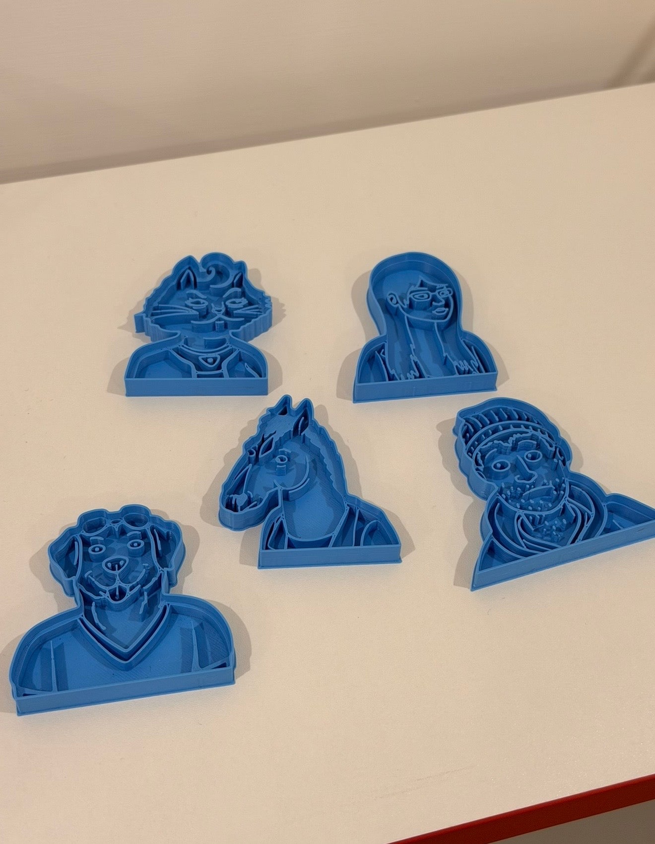 Set de 5 emporte-pièces BoJack Horseman