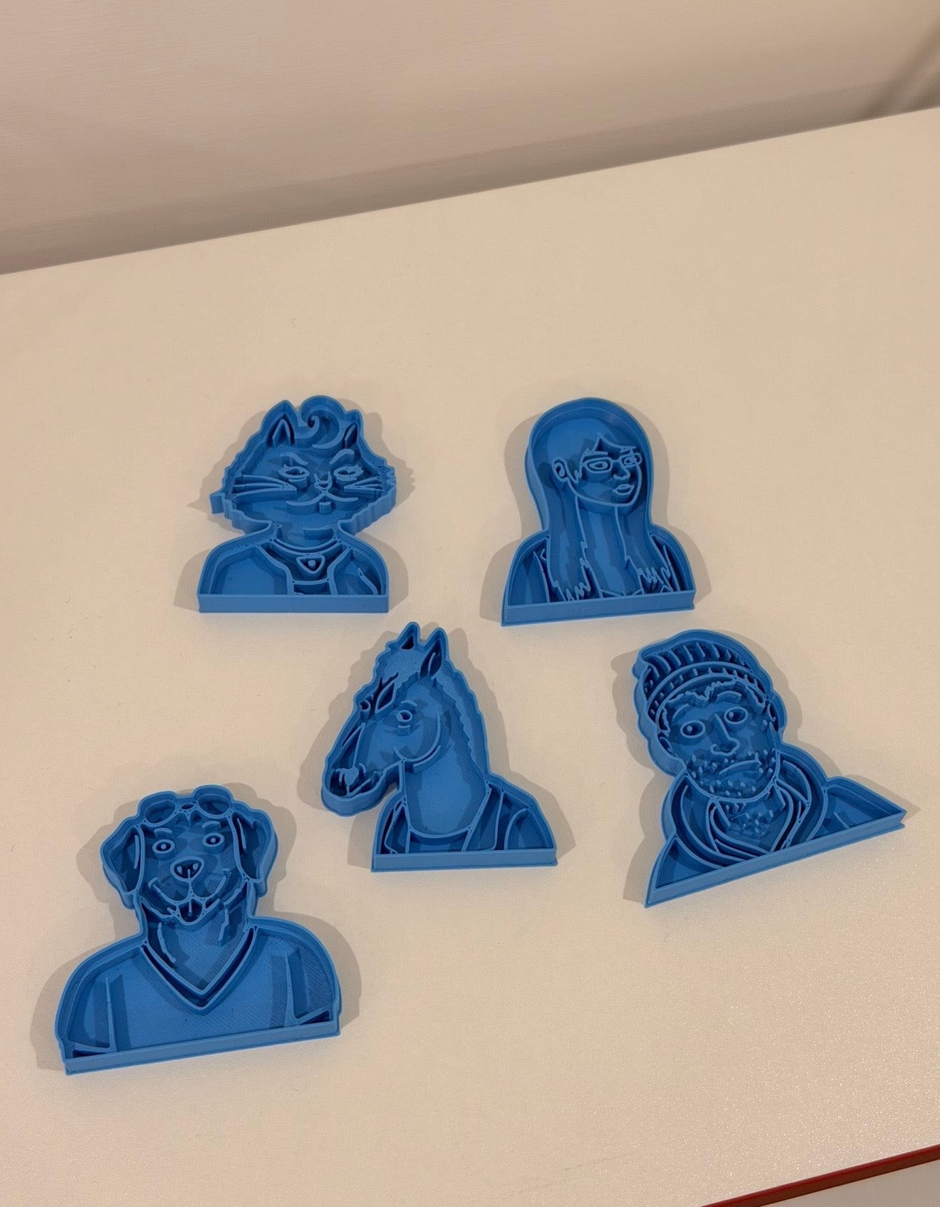 Set de 5 emporte-pièces BoJack Horseman
