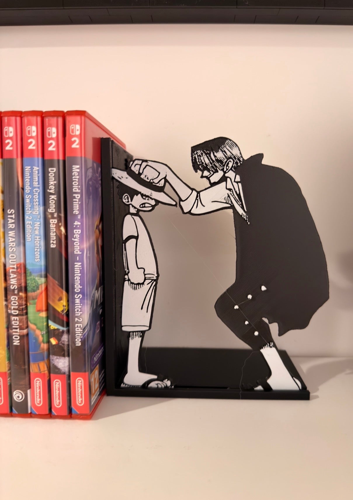 One Piece Serre-livres Shanks & Luffy