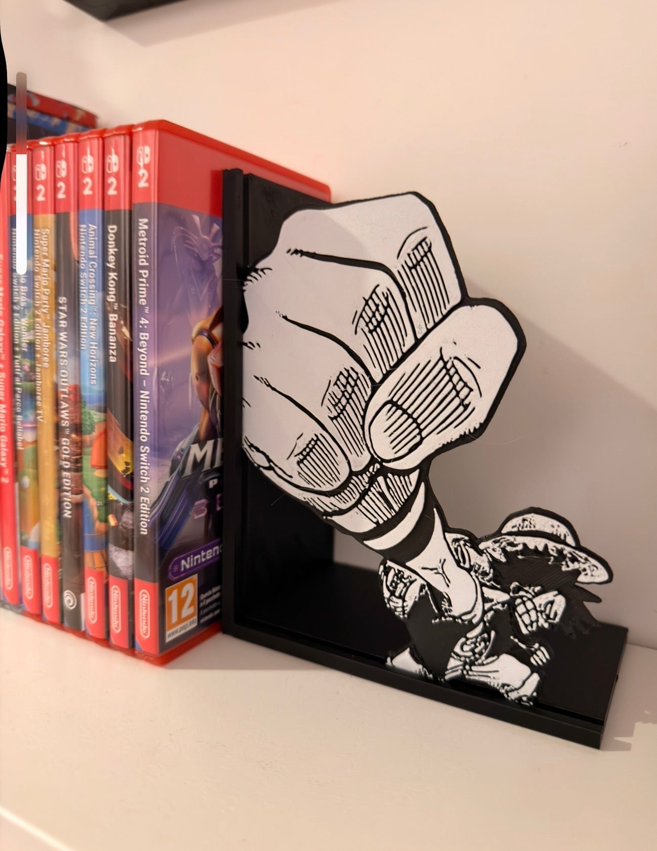 Serre-livres One Piece Luffy Punch