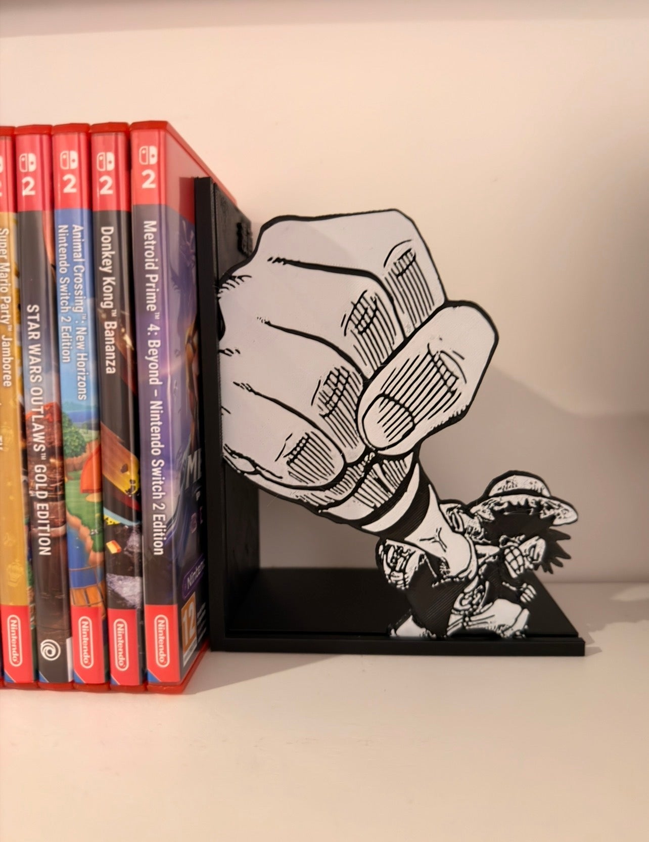 Serre-livres One Piece Luffy Punch