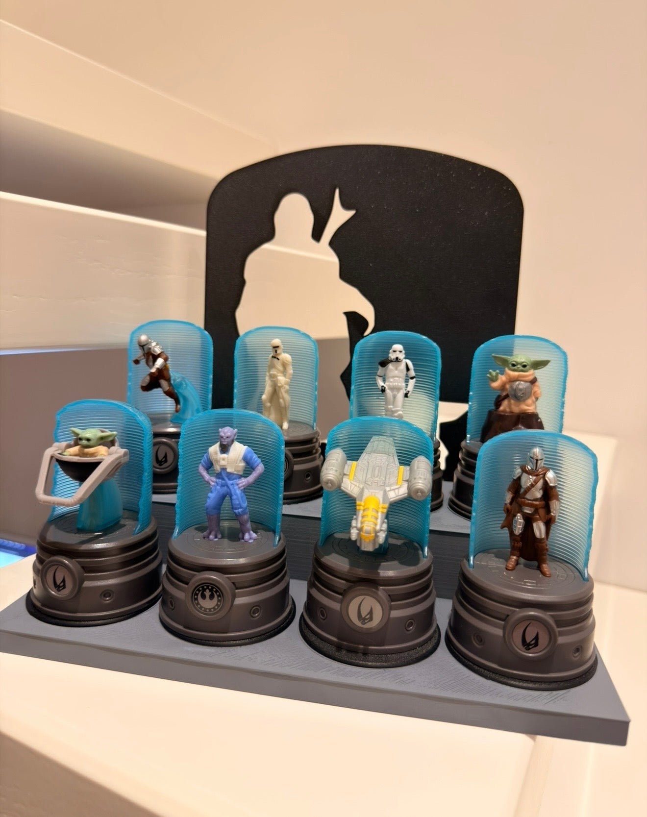 Star Wars The Mandalorian And Grogu - Burger King Display Stand