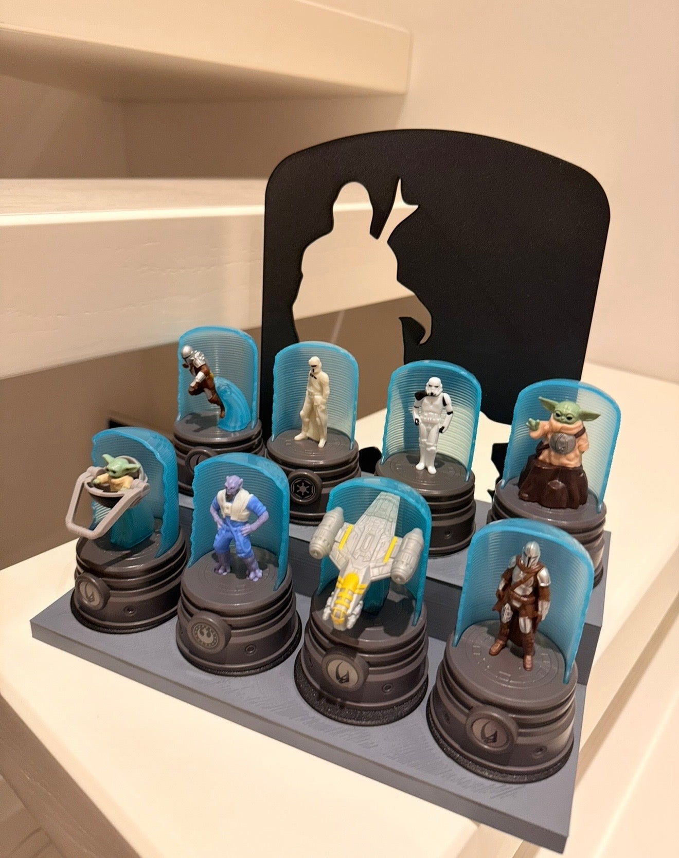 Star Wars The Mandalorian And Grogu - Burger King Display Stand