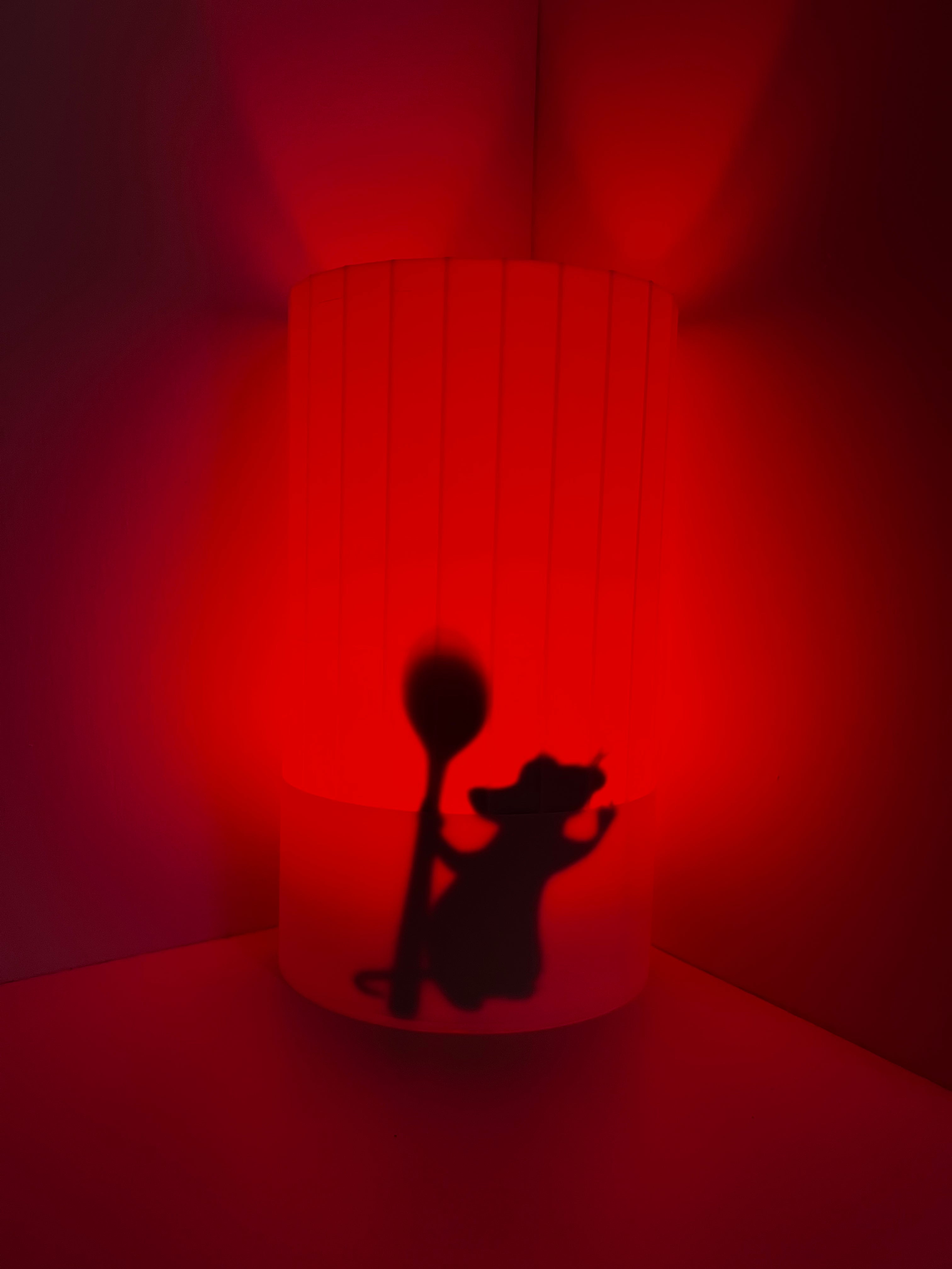 Ratatouille - Lampe Remy à piles avec télécommande RVB