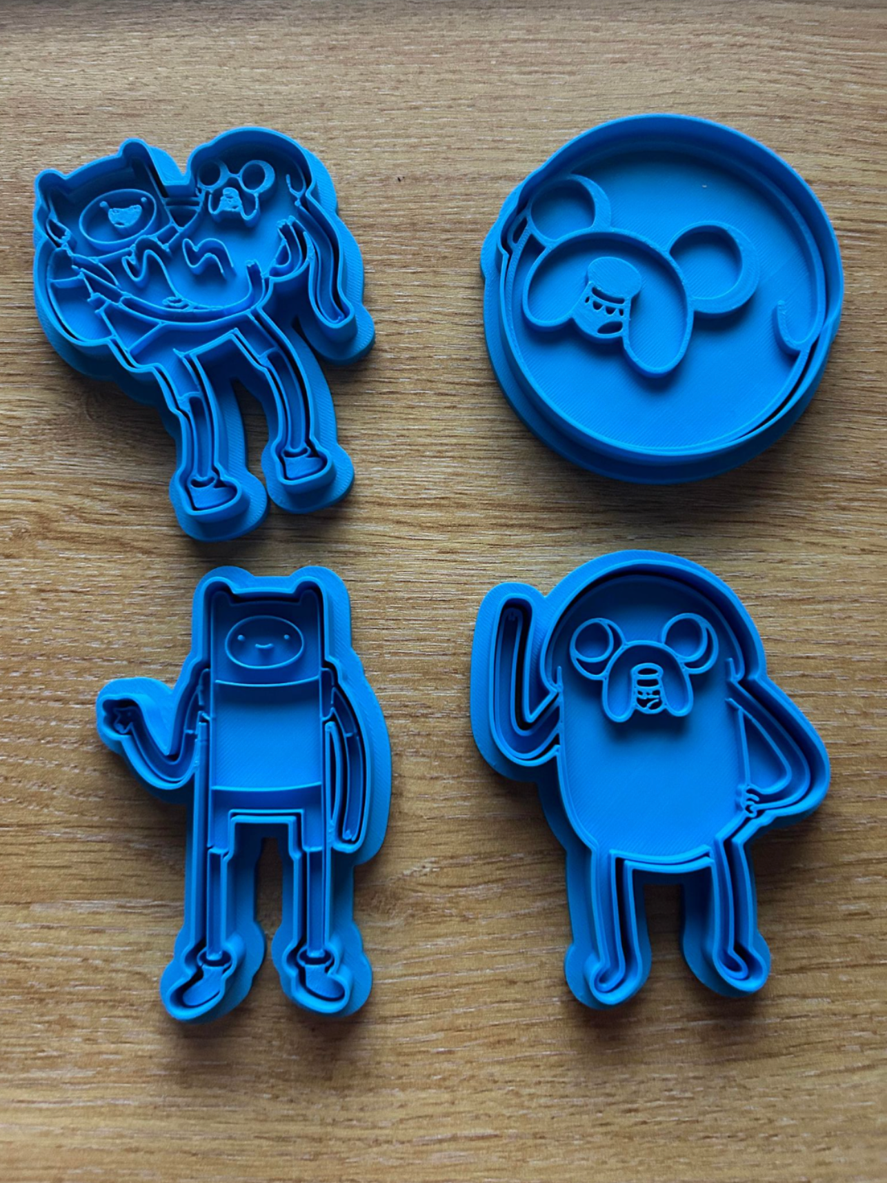 Adventure Time 4x Cookie Cutters