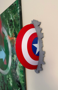 Decorazione da Parete "Scudo di Captain America"