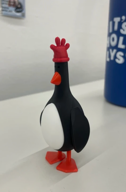 Aardman Wallace e Gromit Feathers McGraw figure